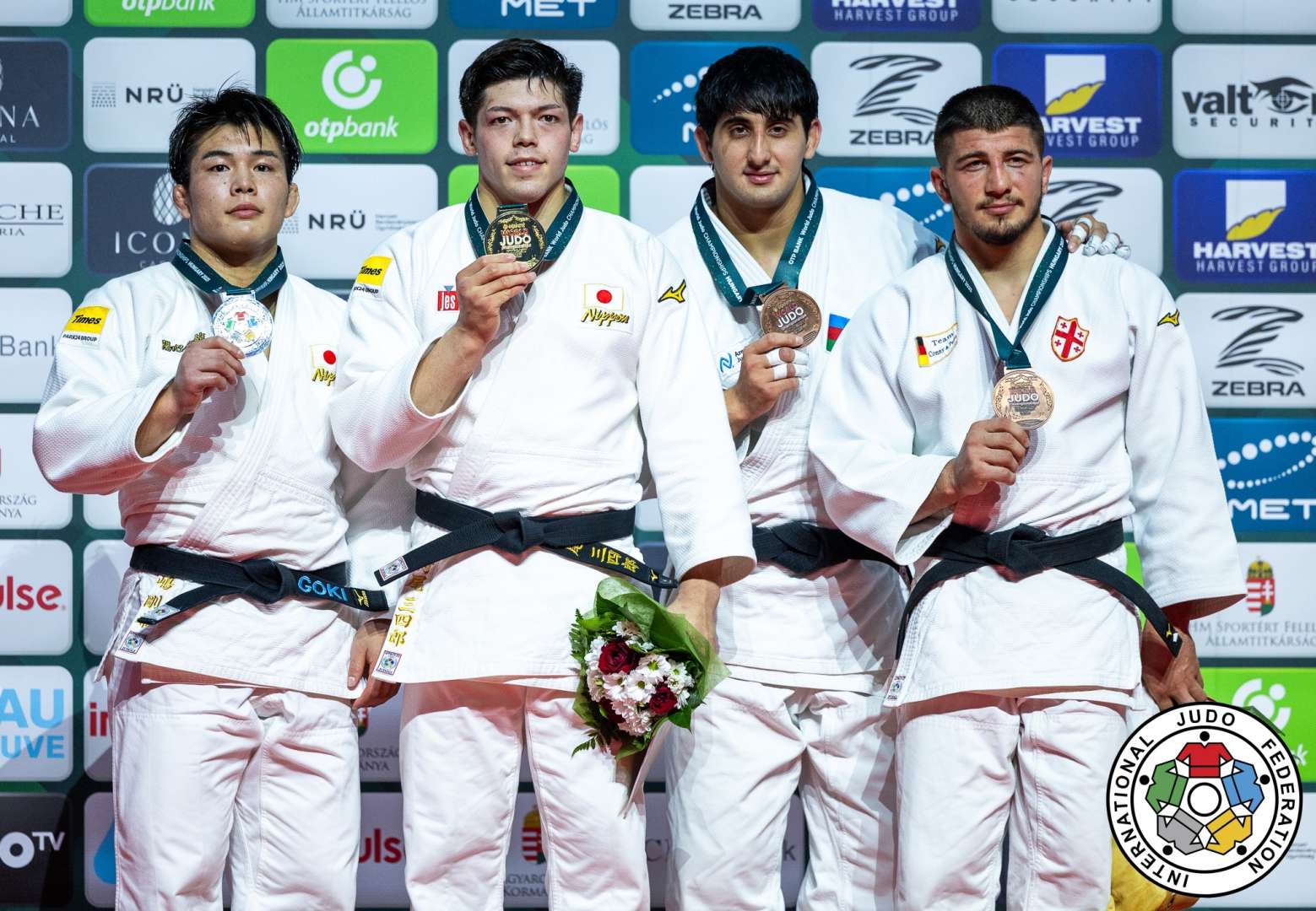 Kişi cüdoçularımız dünya çempionatında medal sayına görə rekordu təkrarladılar